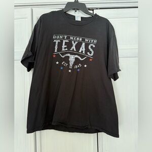 Black Texas Graphic T-Shirt